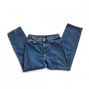 Ralph Lauren Women's Straight Blue Jeans